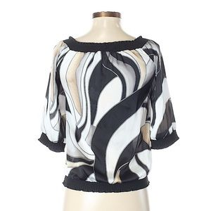 White House Black Market 3/4 Sleeve Blouse
